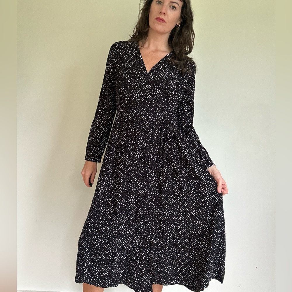 Ines de la Fressange x Uniqlo Wrap Dress – Size Medium